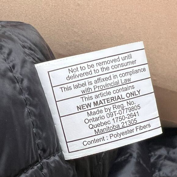 Guess Wool Blend Military Field Jacket Large Mens Coat Quilted Insulated Gray - Picture 8 of 13